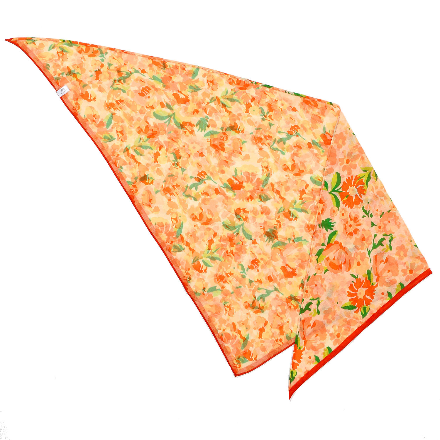 両面プリント三角スカーフ マルチ - 画像4