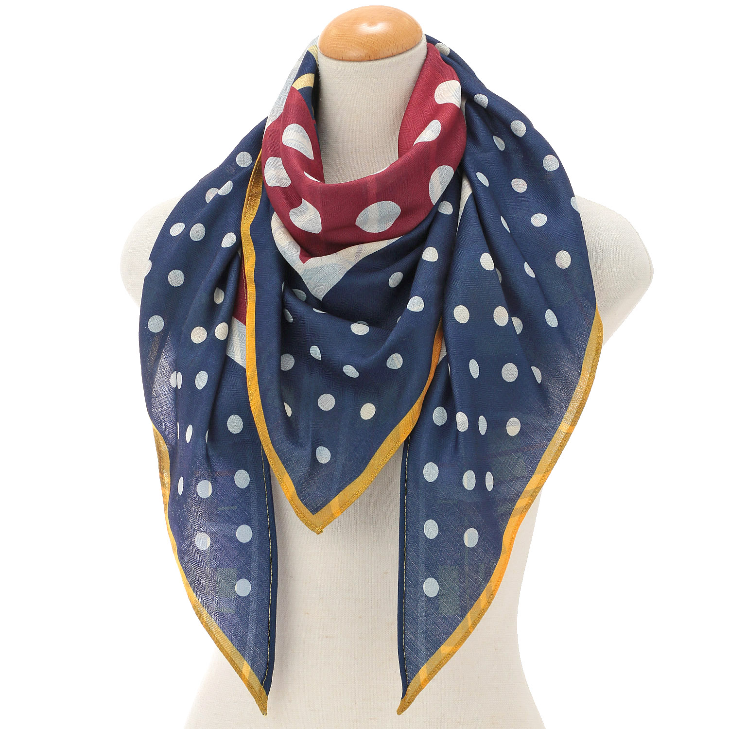 両面プリント三角スカーフ マルチ - 画像7