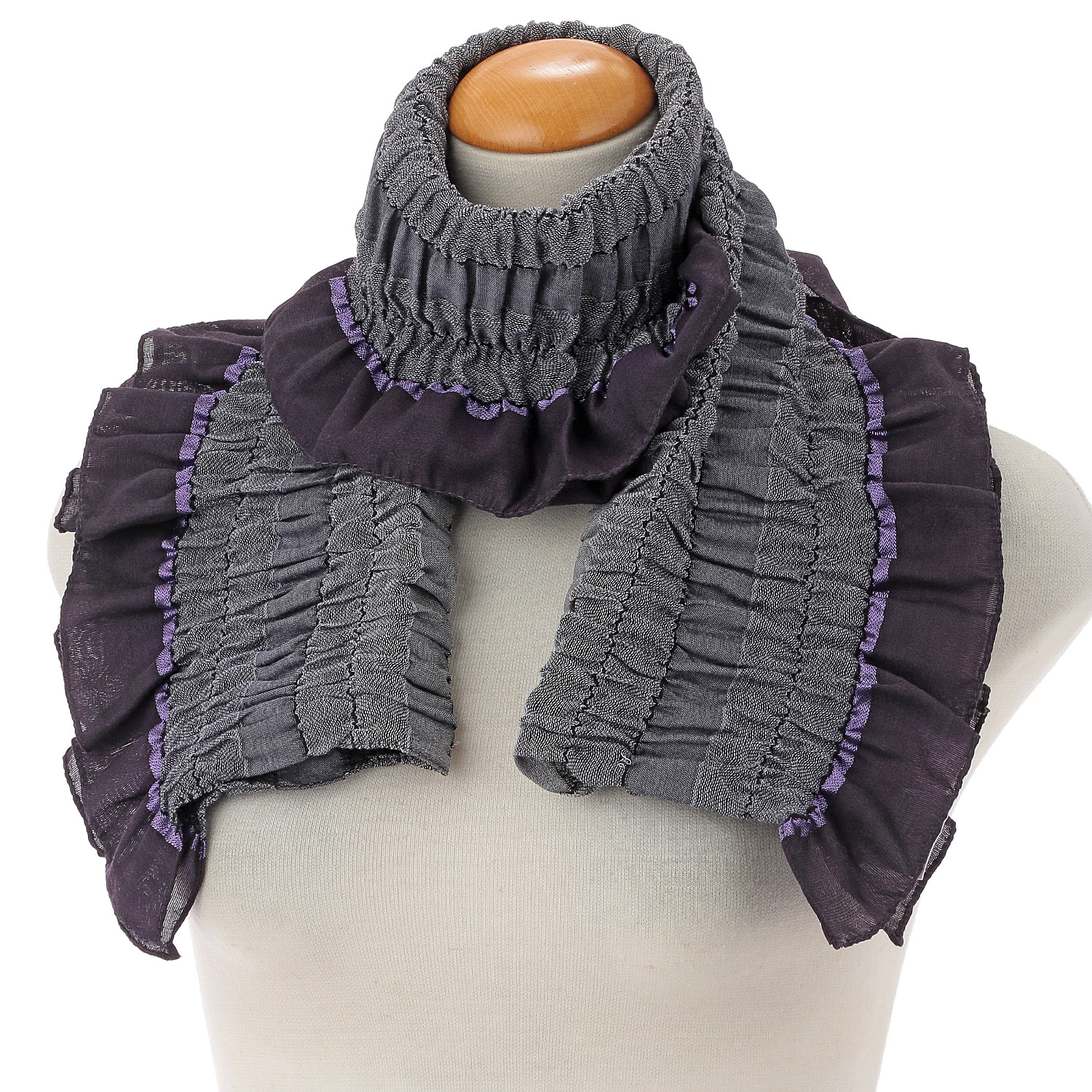 イタリア製 シャーリングストール - 画像6