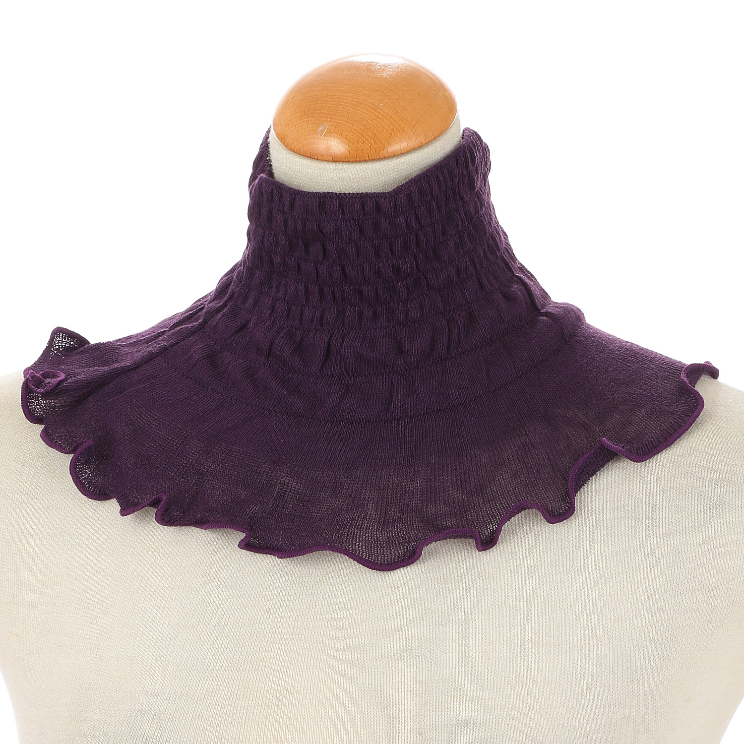 日本製 ネックカバー無地 秋冬素材 - 画像8