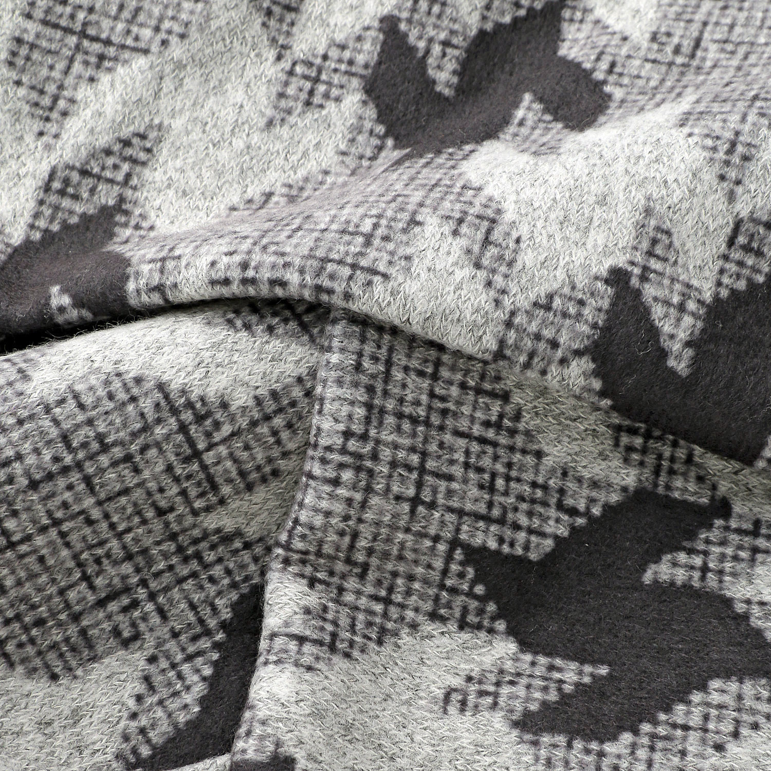 幾何学柄スヌード - 画像3