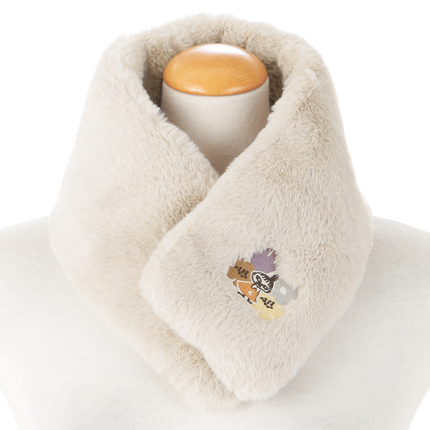 MOOMIN エコファーティペット リトルミイ刺繍