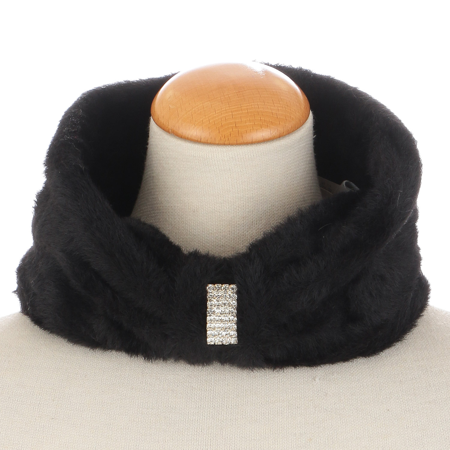 2WAYファーネック ビジュ－ - 画像5