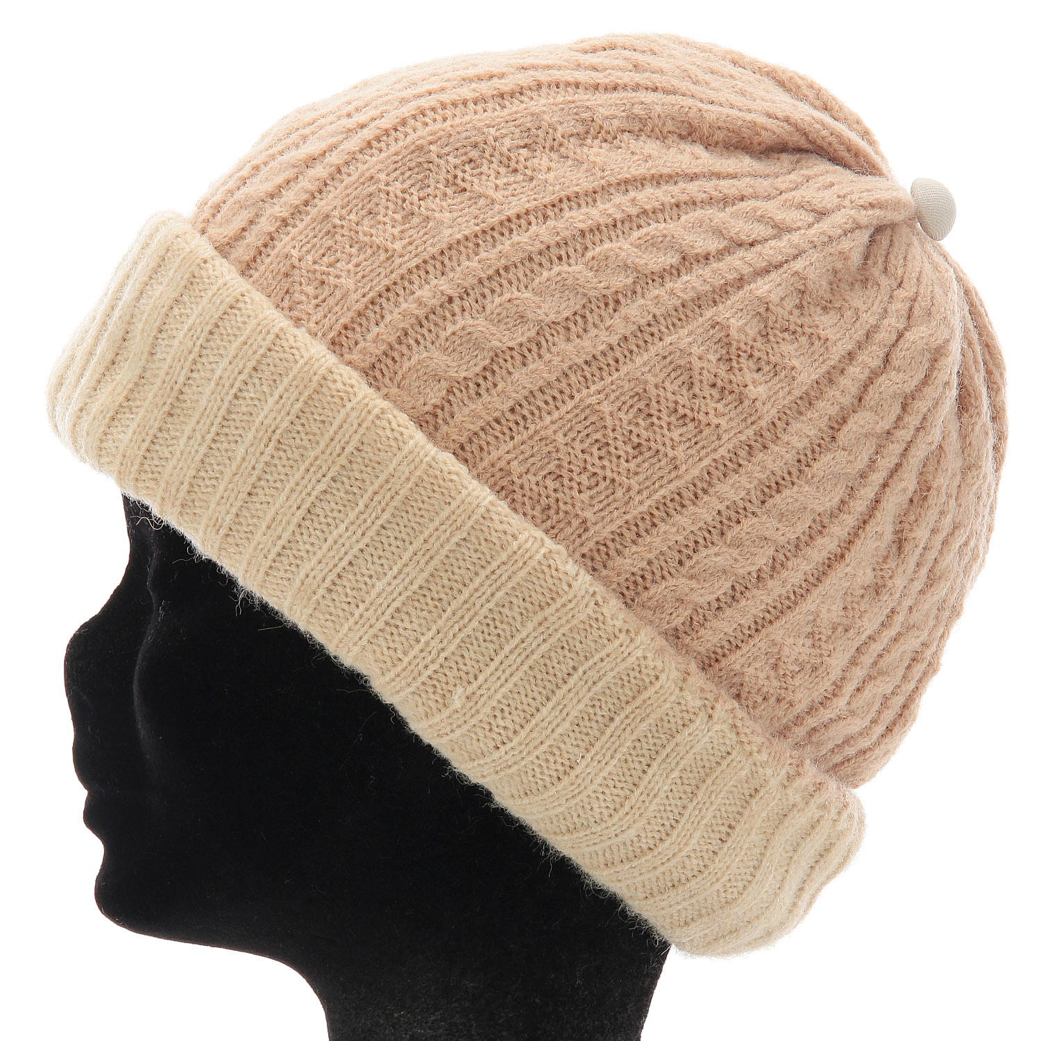 2wayショートマフラー／ニット帽 - 画像2