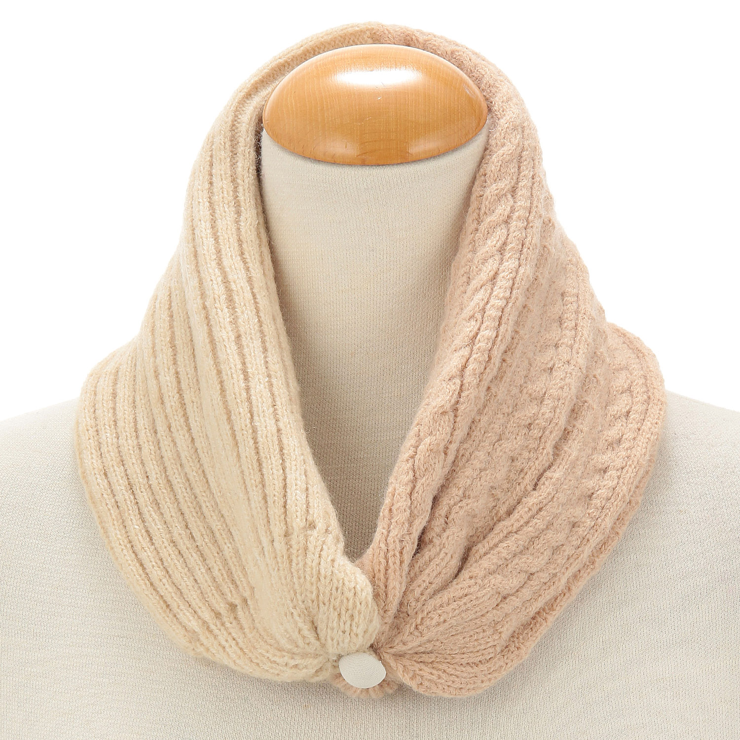 2wayショートマフラー／ニット帽