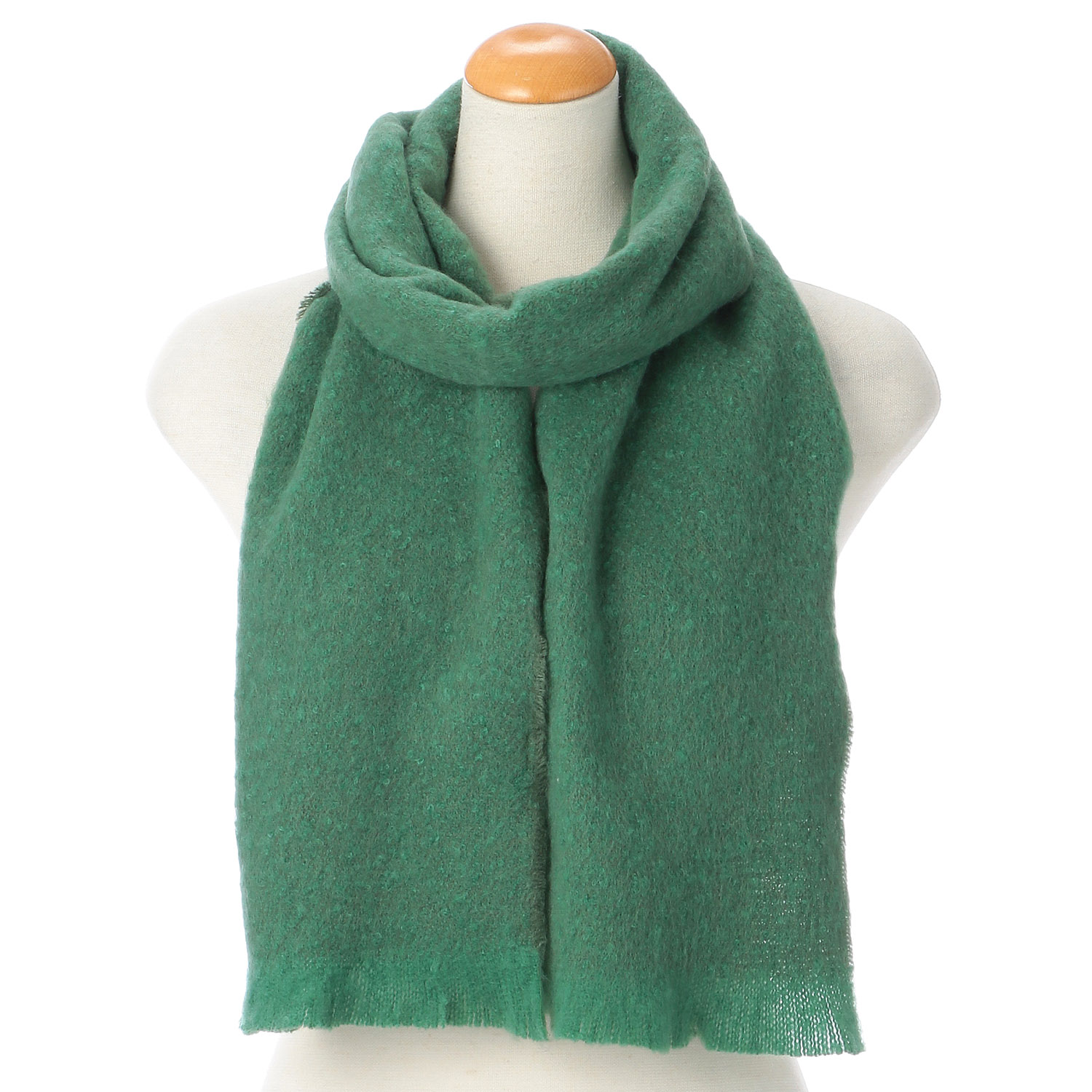 太糸無地マフラー クラカーボ - 画像4