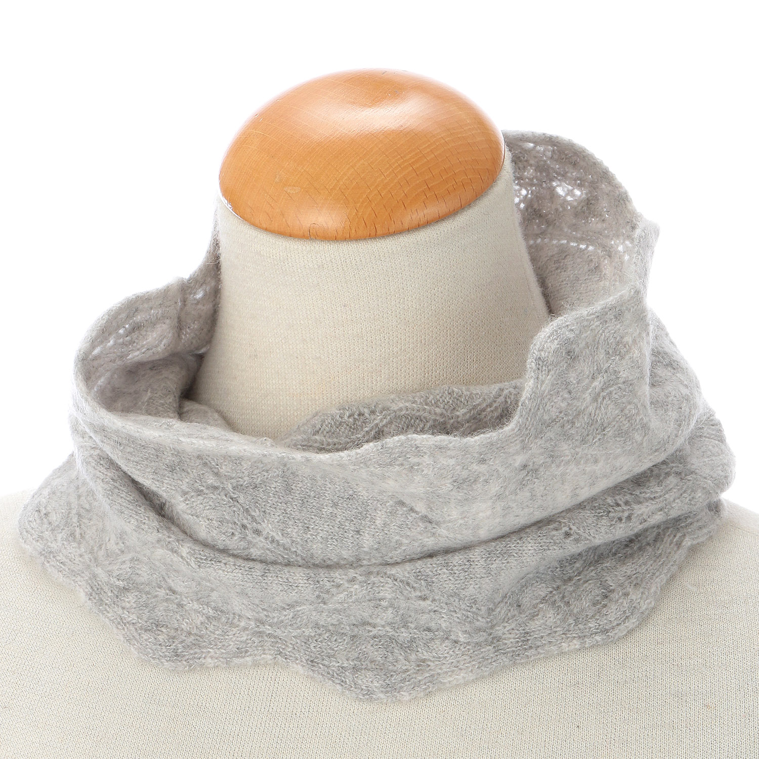 カシミヤネックウォーマー