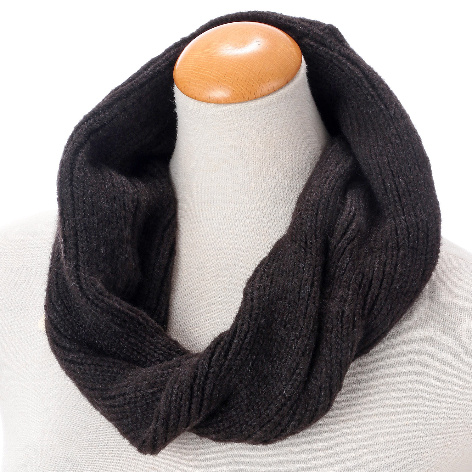 日本製 ウール混スヌード