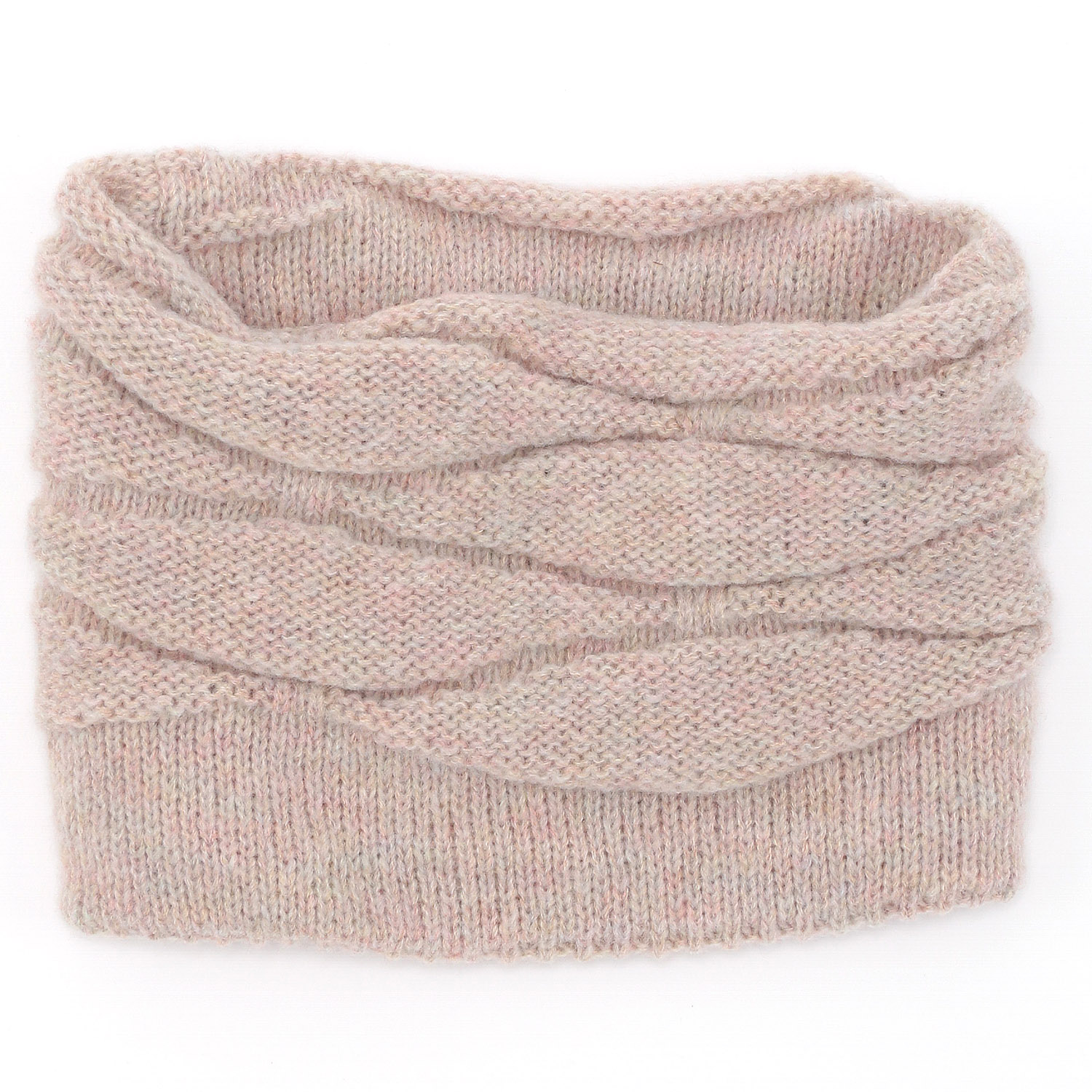 日本製 ウール混ネックウォーマー - 画像3