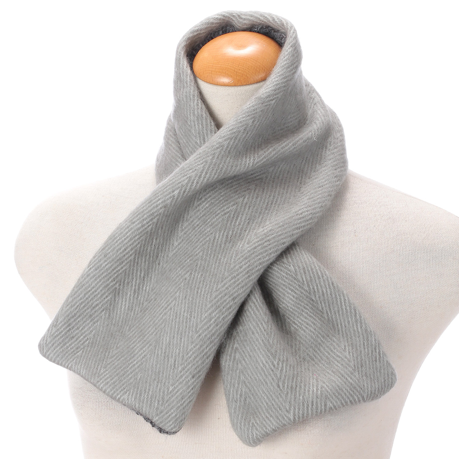 インド製 リバーシブル差込みマフラー - 画像3