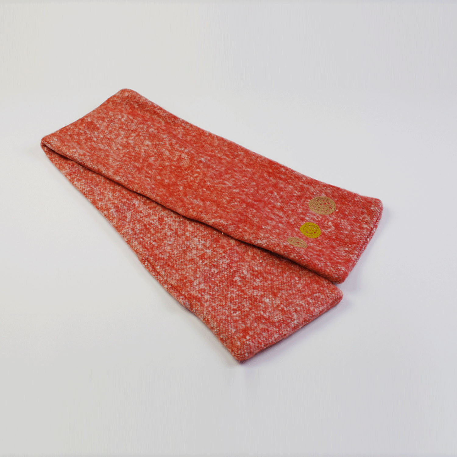 インド製 差し込み刺繍マフラー ドット - 画像6