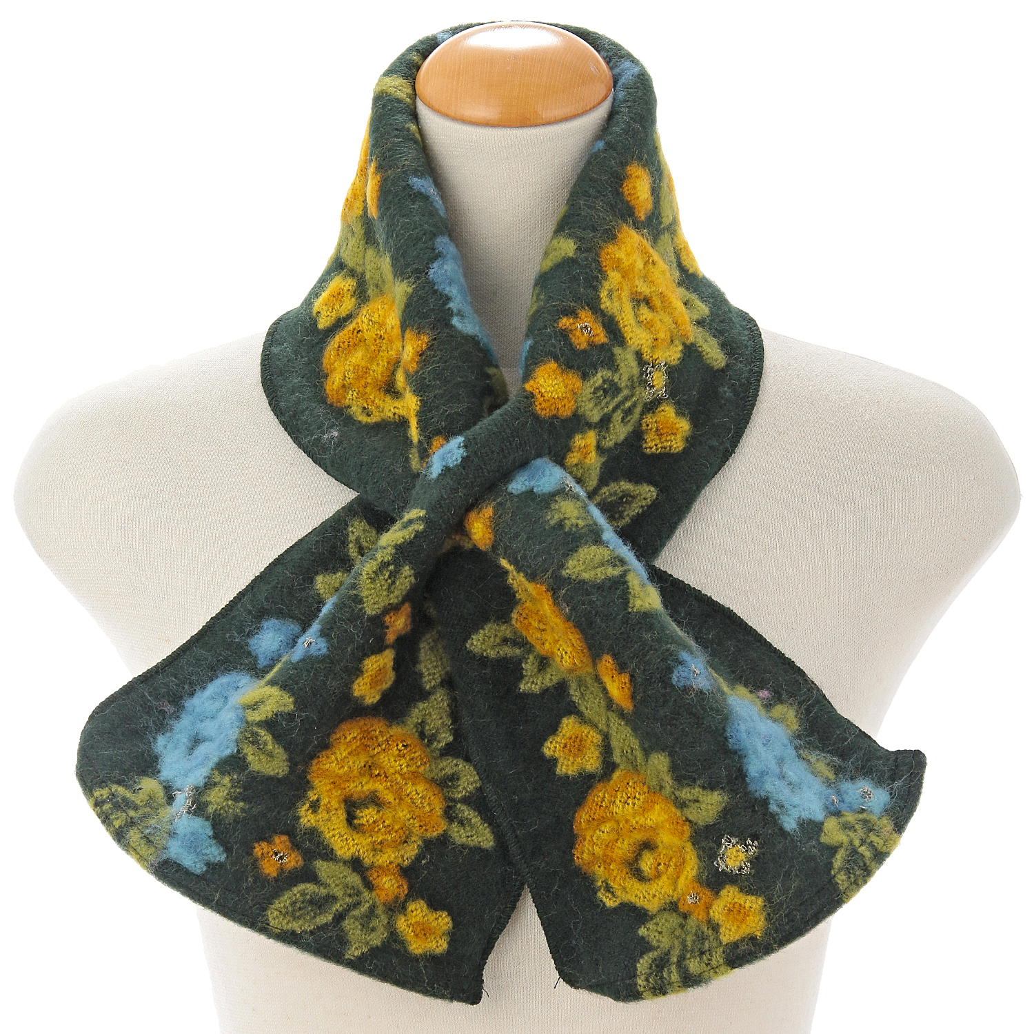 ラシクモア ダブルローズクロスマフラー - 画像3