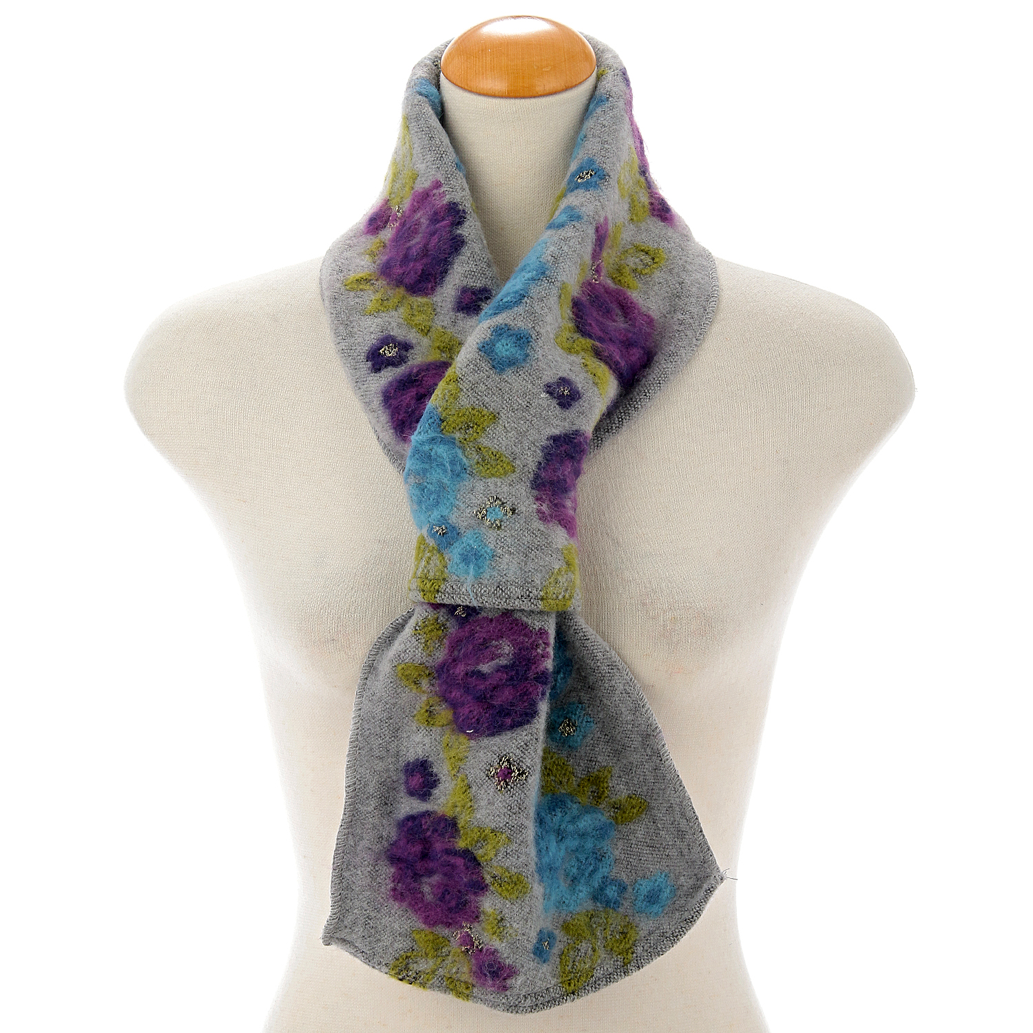 ラシクモア ダブルローズプチマフラ－ - 画像1