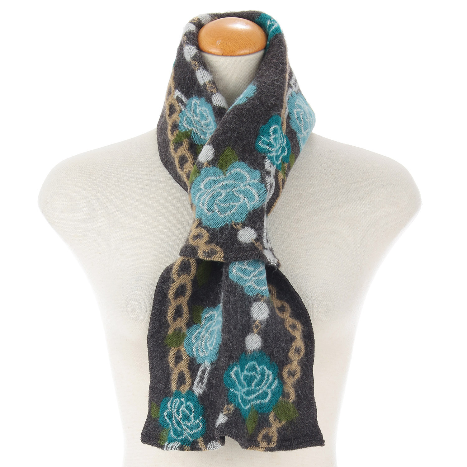 ラシクモア チェーンローズ プチマフラ－