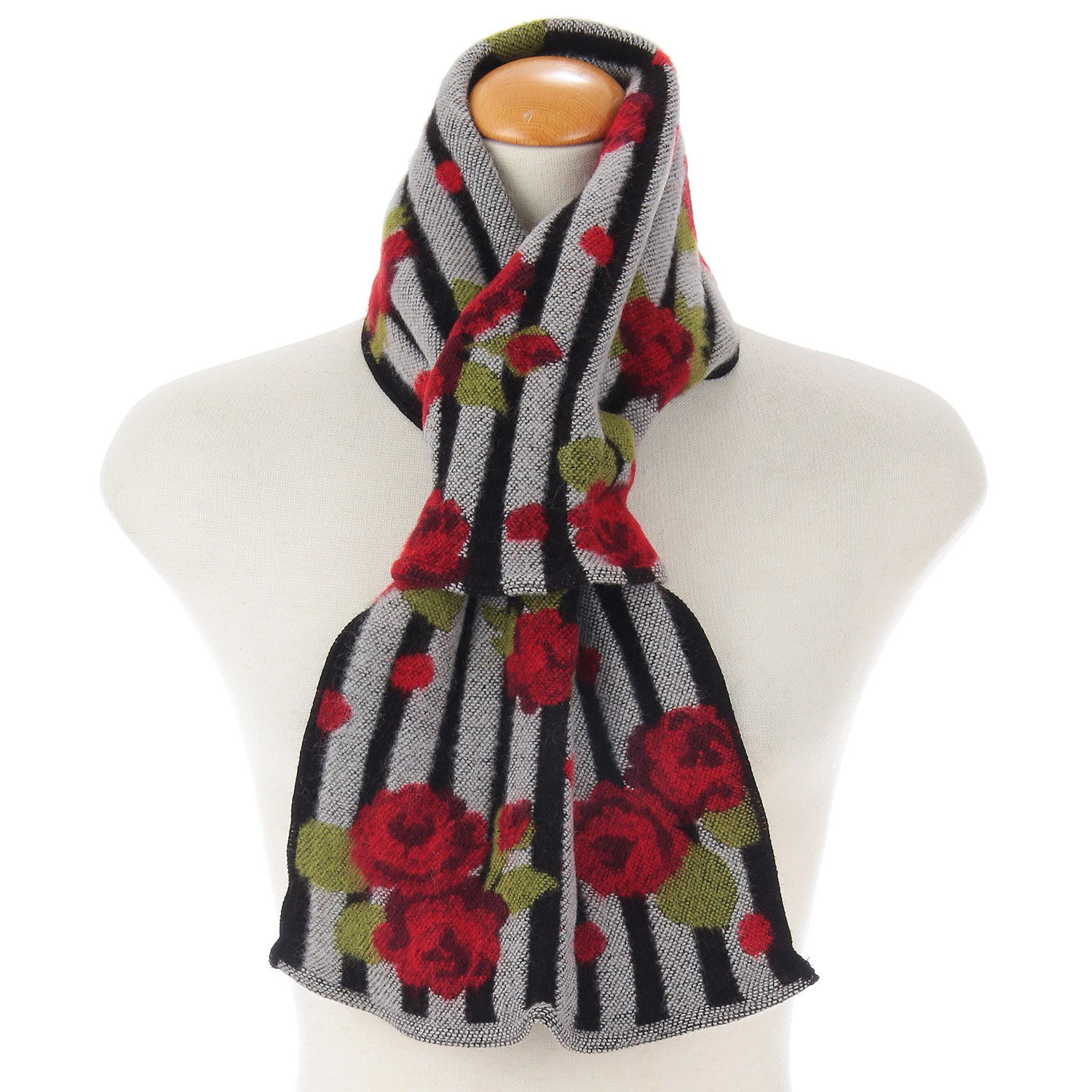 ラシクモア ストライプローズ プチマフラー - 画像2