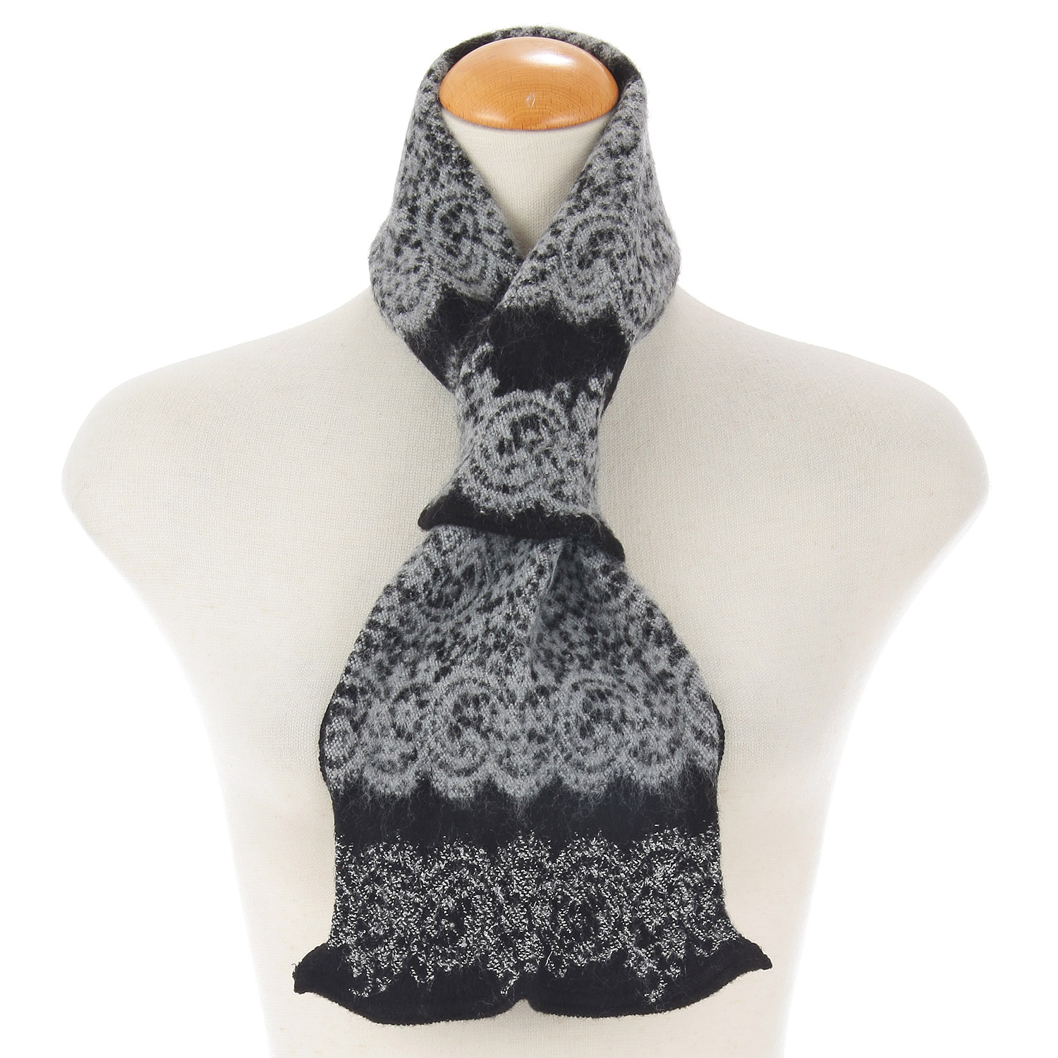 【ピンク終了】ラシクモア レース プチマフラー