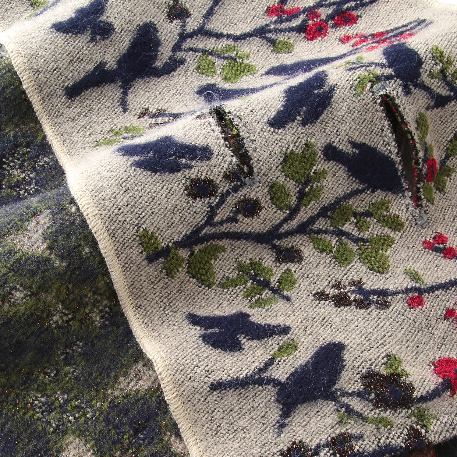 ラシクモア ツリーバードクロスマフラー - 画像6