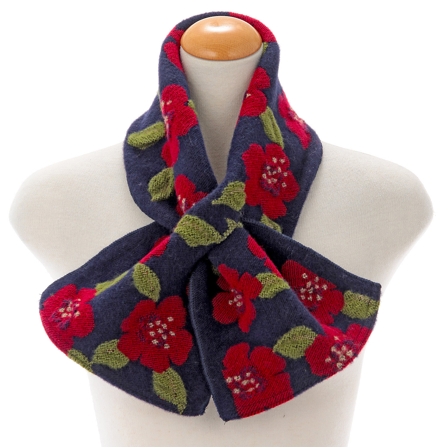 ラシクモア ツバキクロスマフラー - 画像3