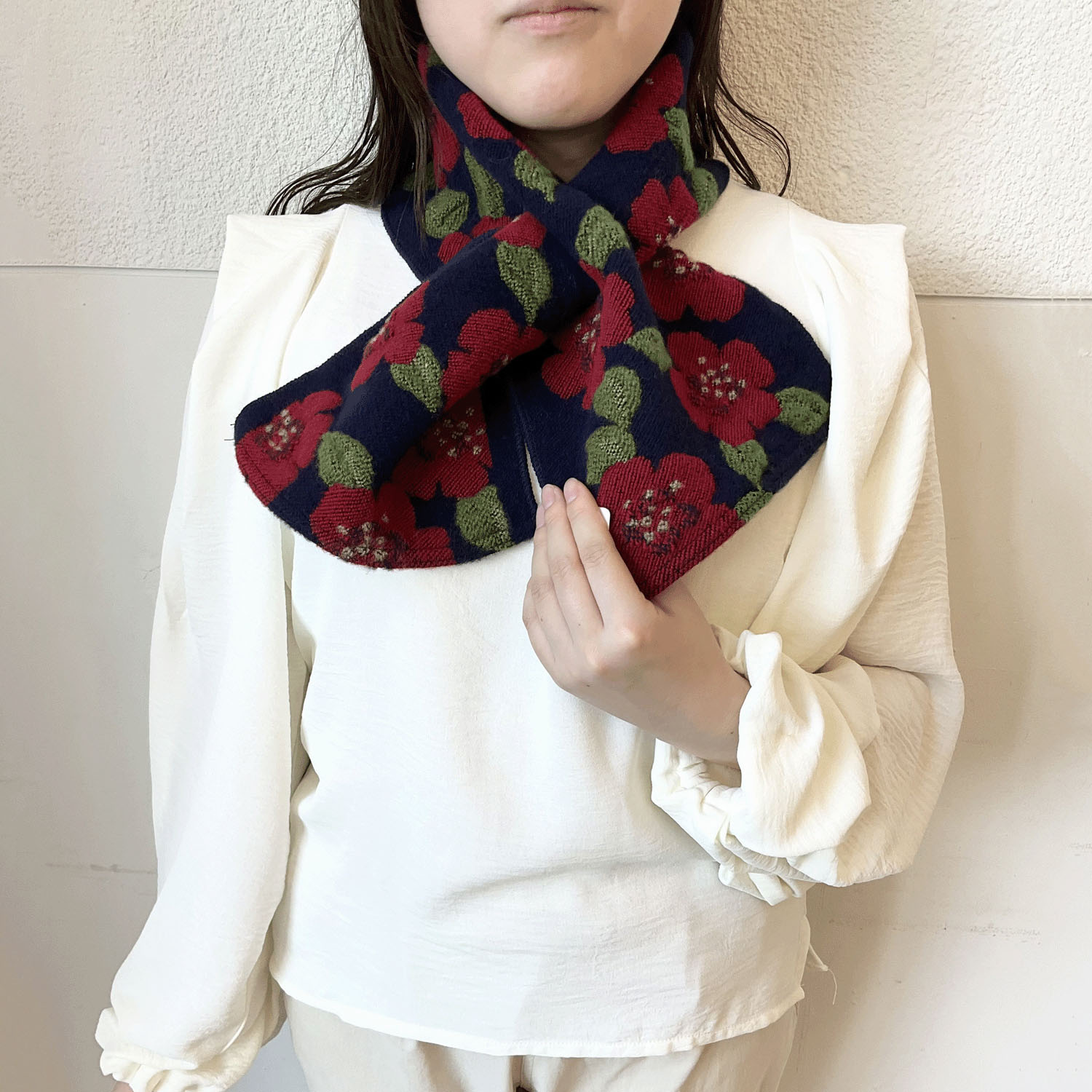 ラシクモア ツバキクロスマフラー - 画像6