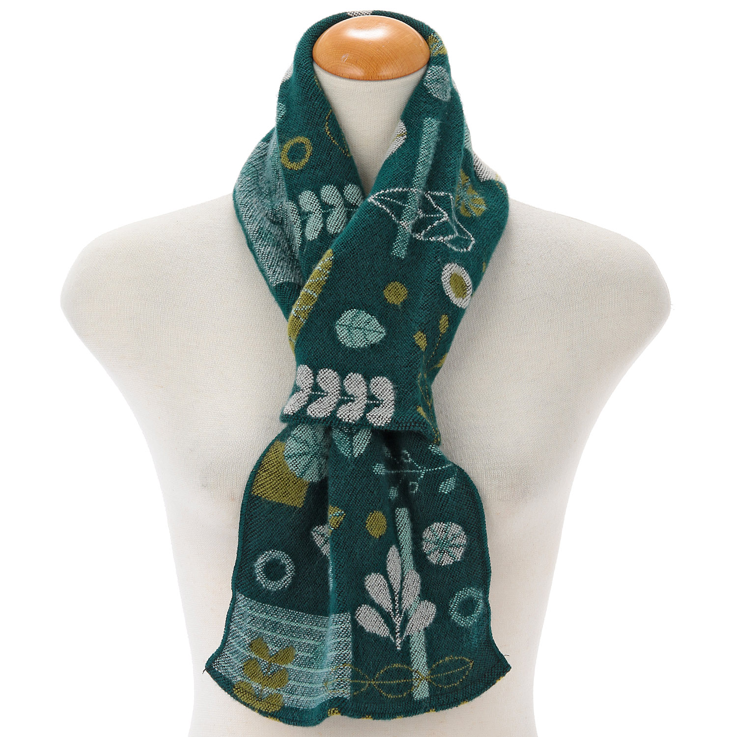 ラシクモア リーフプチマフラー - 画像4