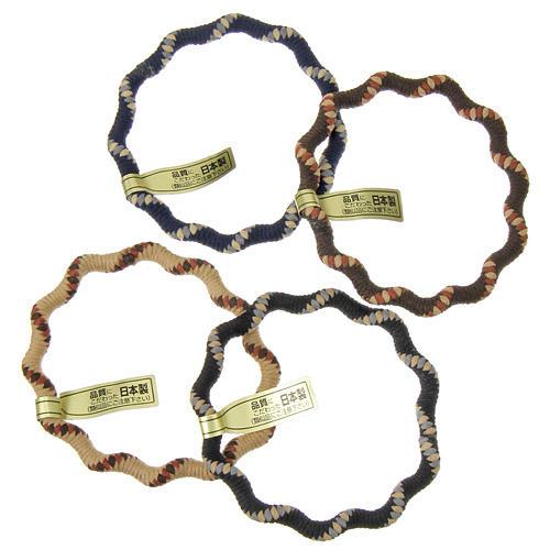 バンブーリングゴム 黒系