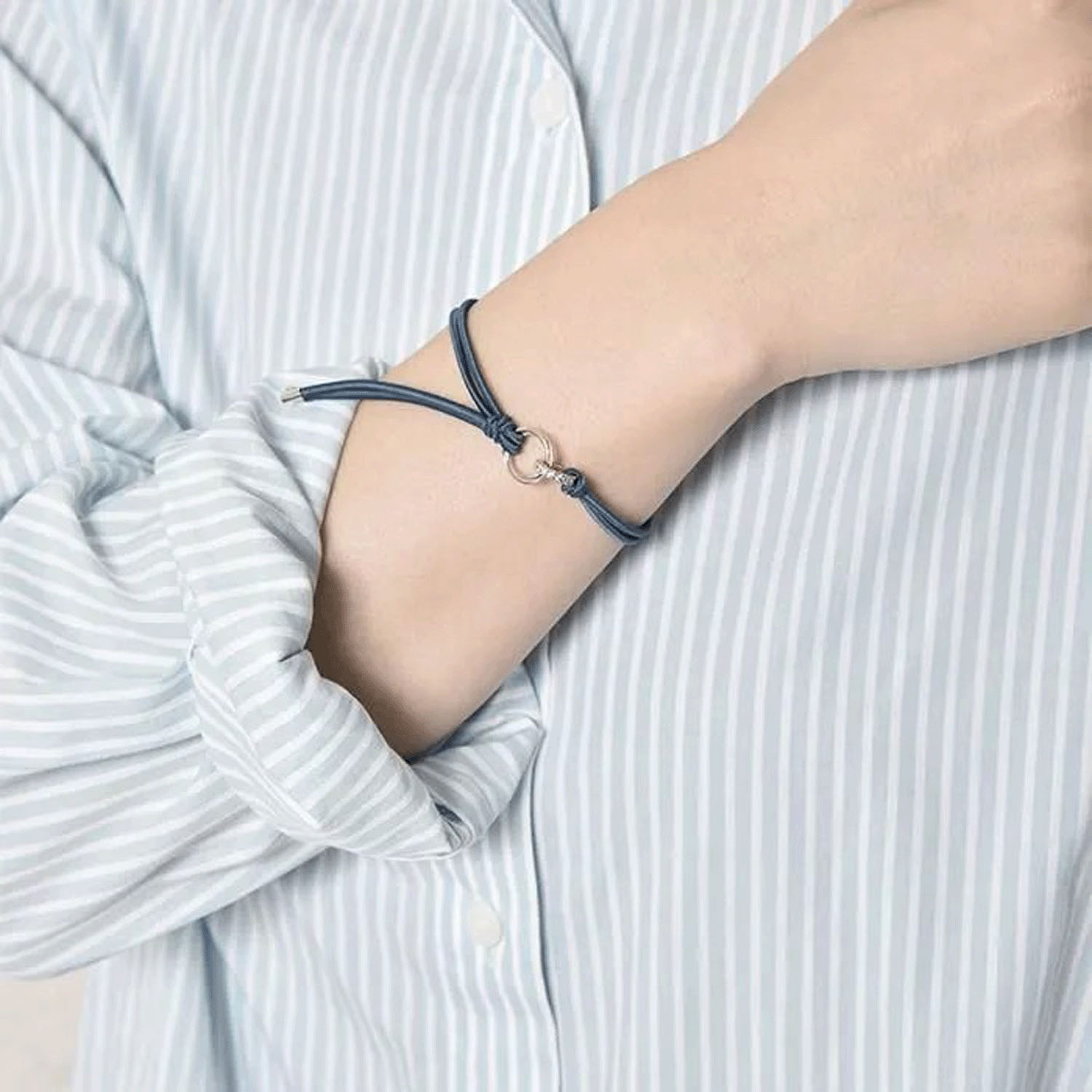 静電気軽減ヘアブレスレット ダブルリング - 画像5