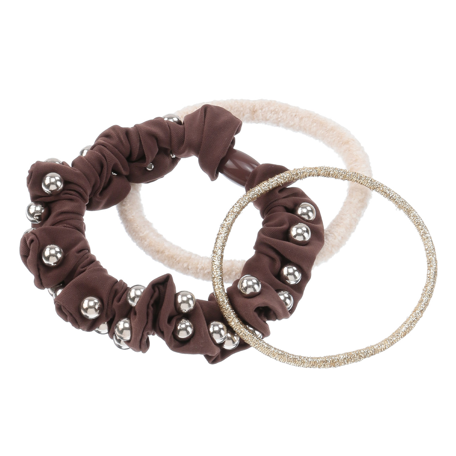 メタルボールシュシュ＆ゴムセット