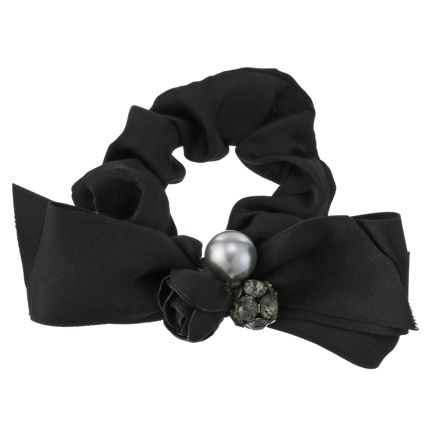 パール付リボンシュシュ - 画像2