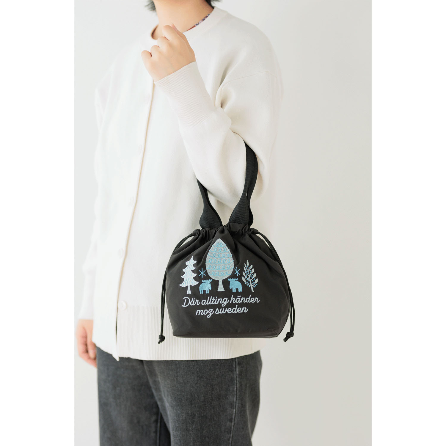 moz刺繍トートバッグ M - 画像5