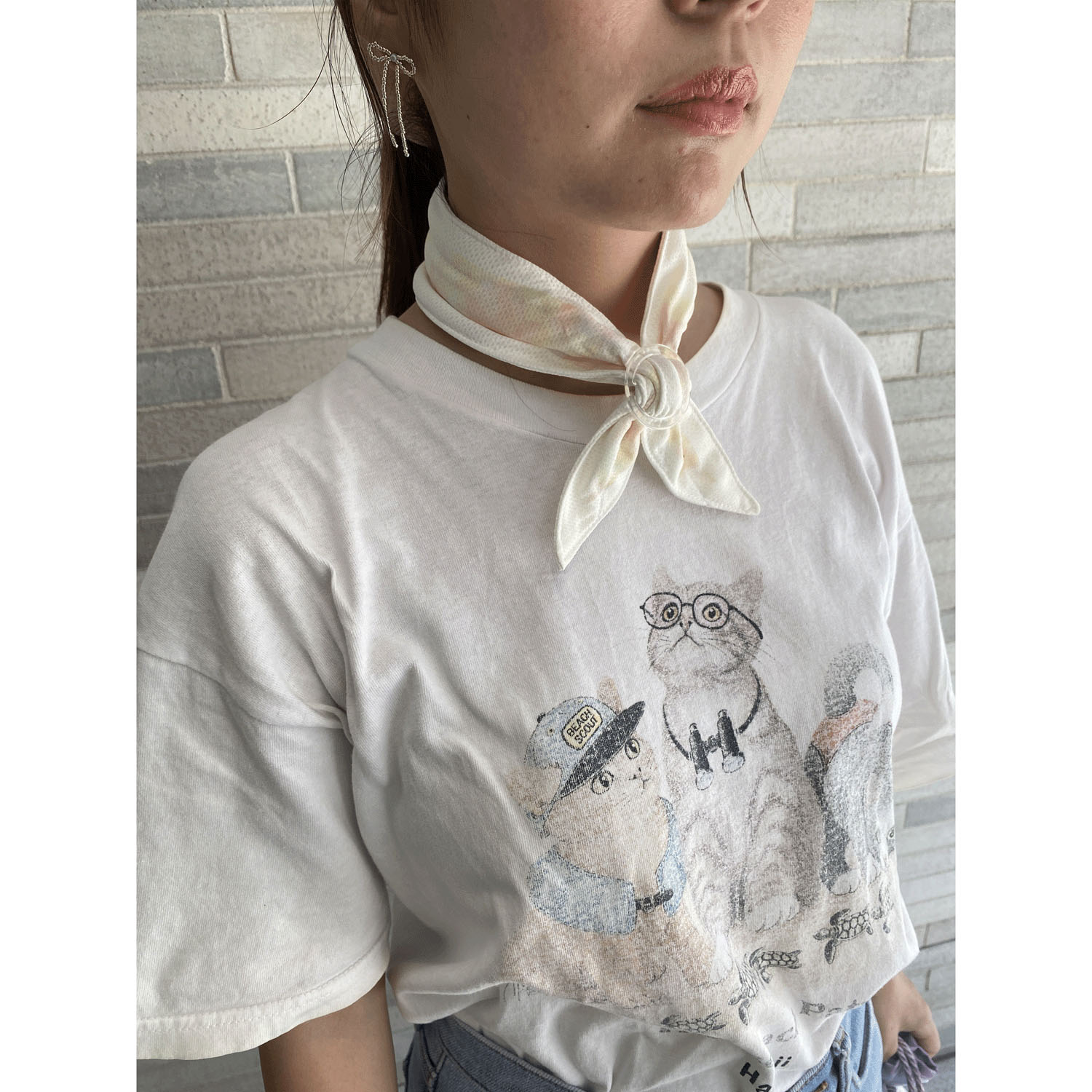 CL furifuri ひんやりネックバンドスカーフ - 画像5