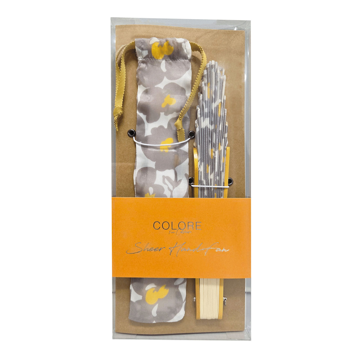 CL シアー×ラメ扇子 - 画像3