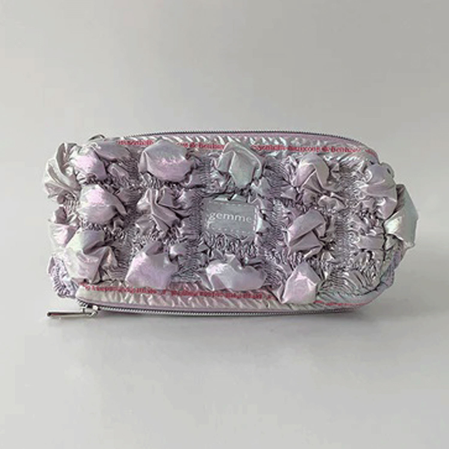 ジェムギャザーWファスナーポーチ （Finissage） - 画像2