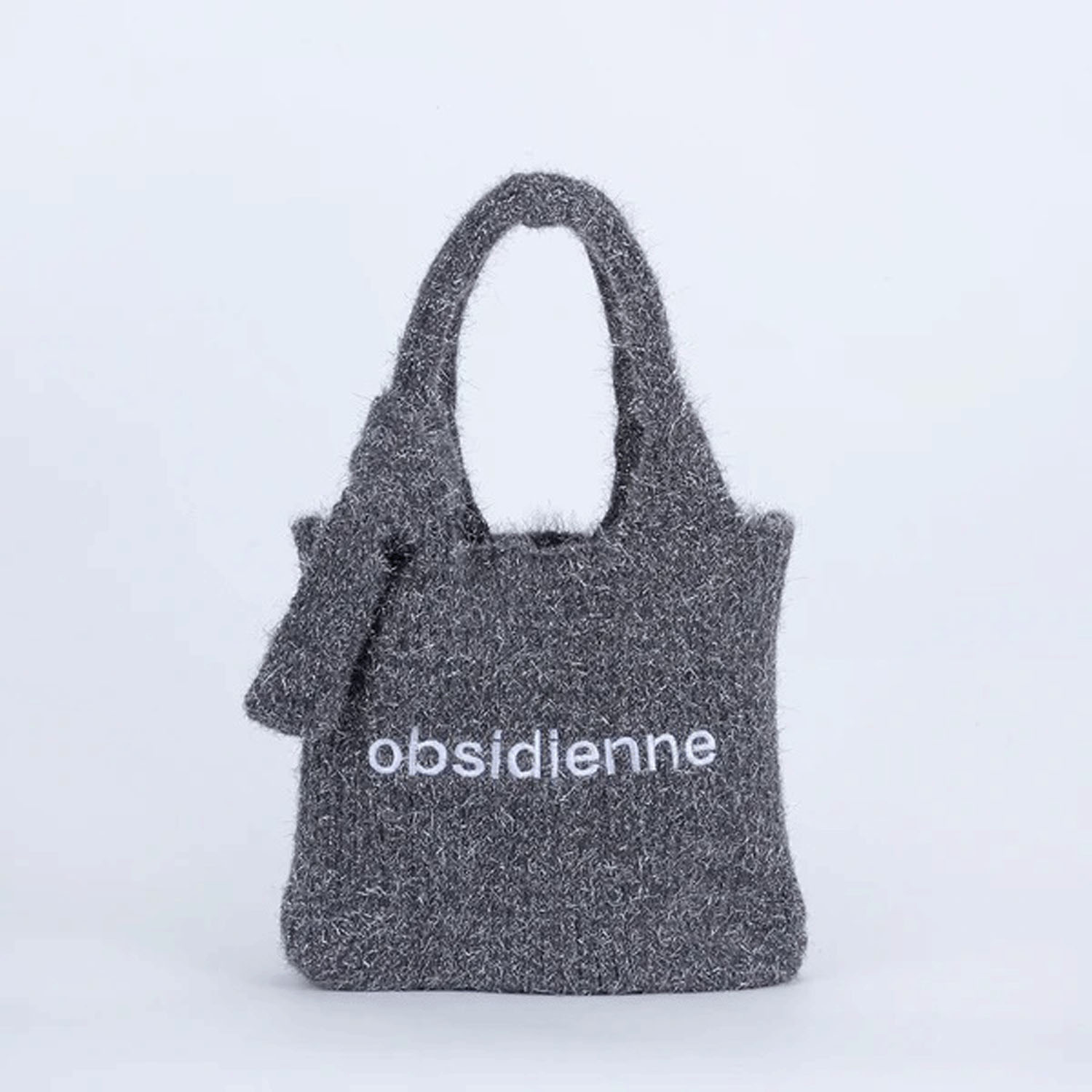 【メーカー終了】ジェムラメシャギーロゴバッグ （Finissage） - 画像2