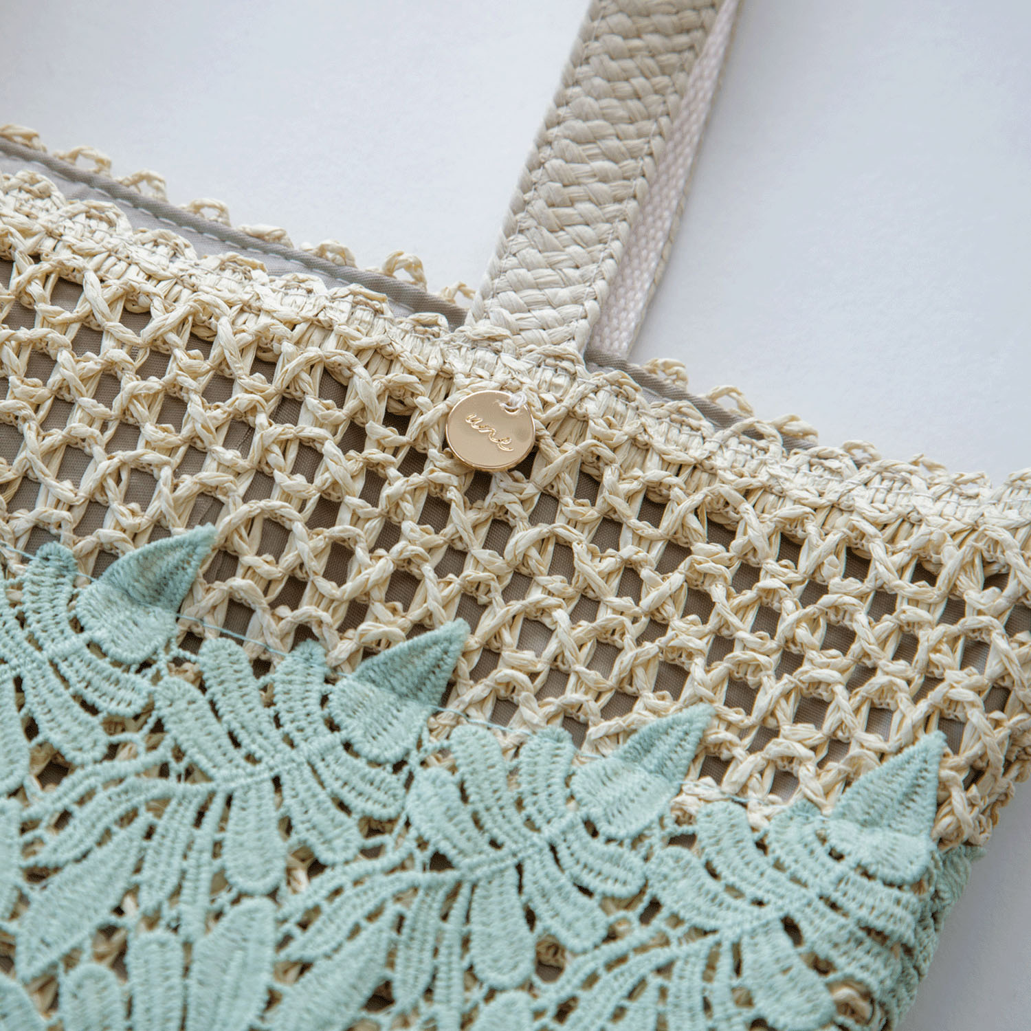 パレル トートバッグ 花レース - 画像13