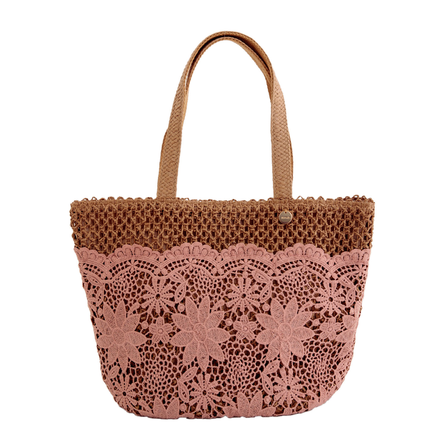 パレル トートバッグ 花レース - 画像4