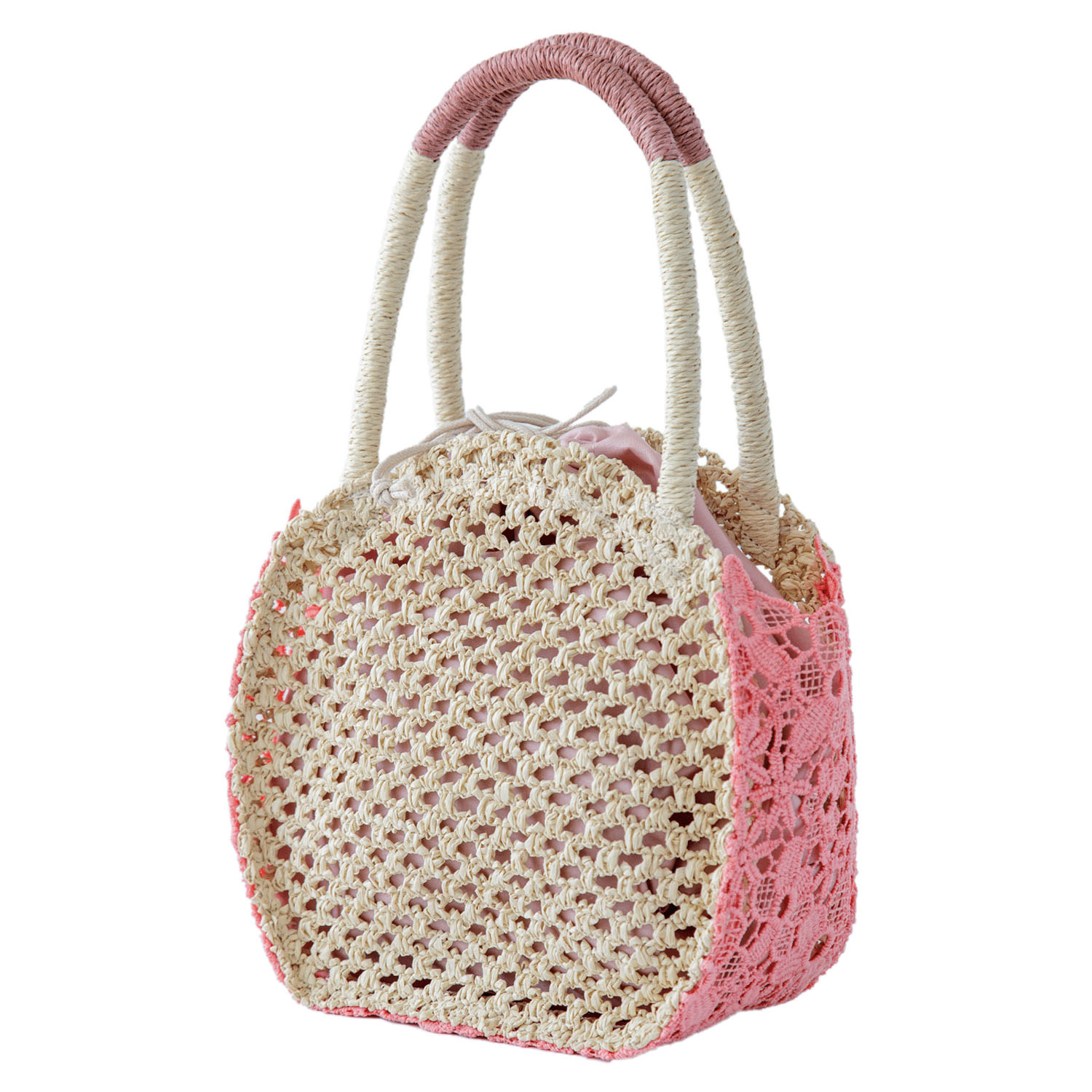 ロンフローラ トートバッグ 丸レース - 画像8