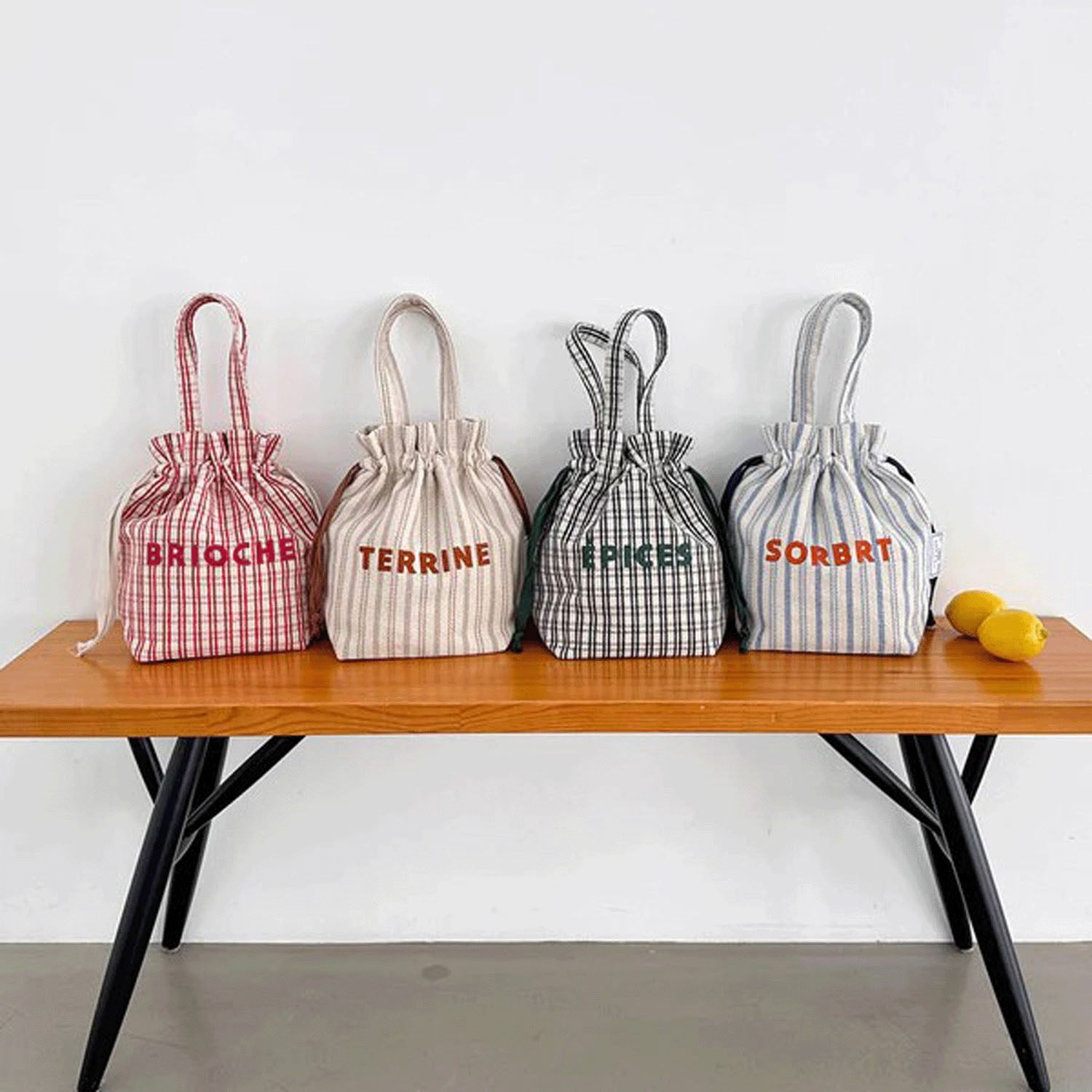 フレンチエピスリークール巾着トート【15、33番メーカー終了】