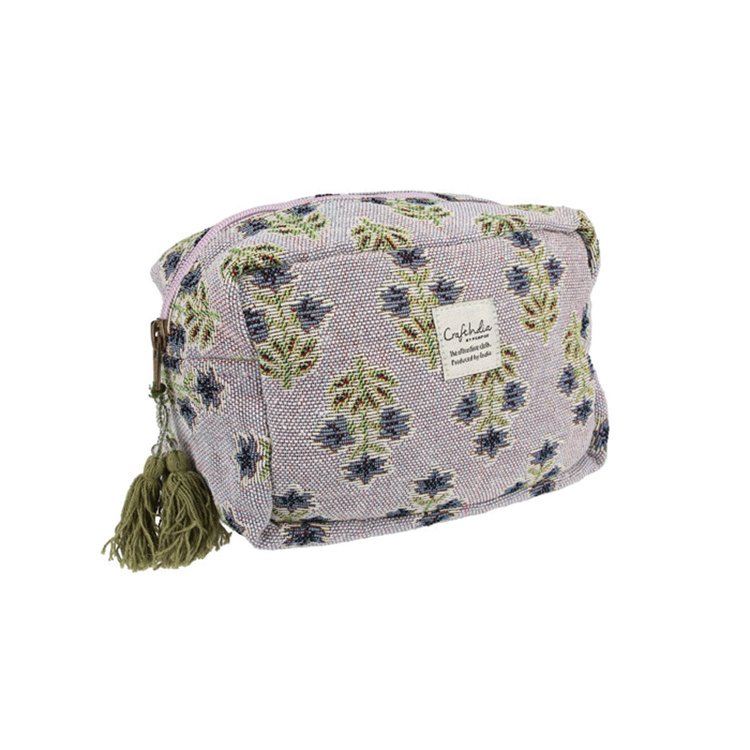 CraftIndia  マチ付きポーチ - 画像9