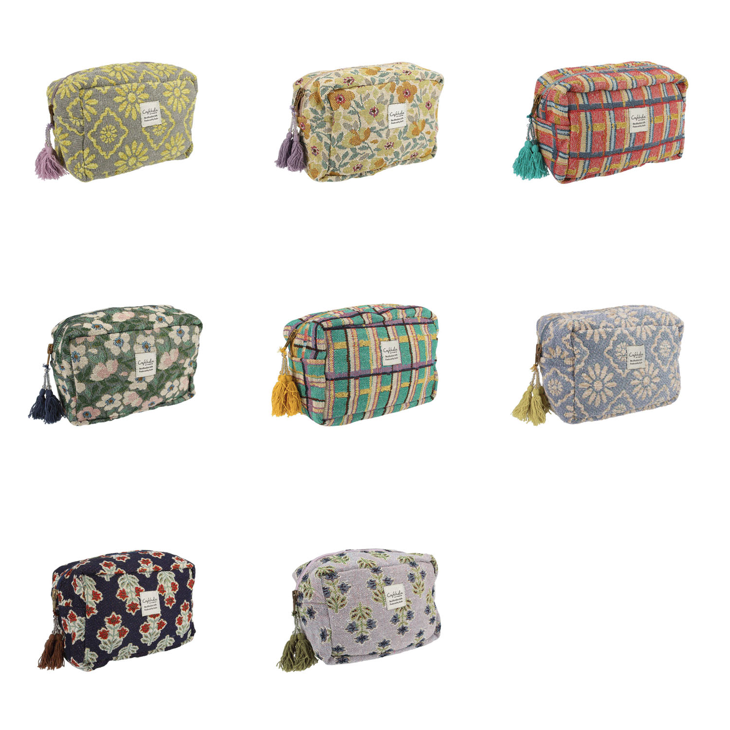 CraftIndia  マチ付きポーチ