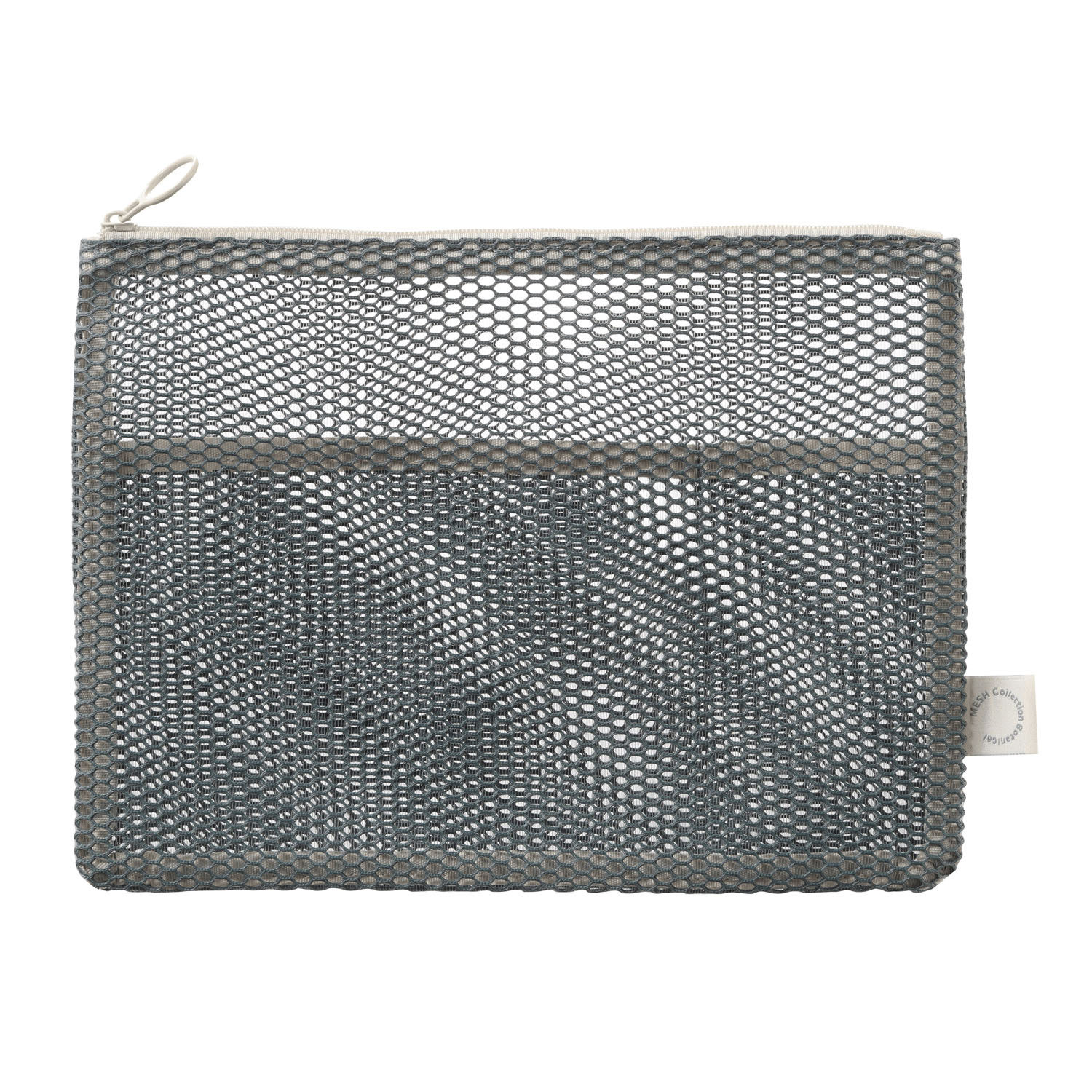 メッシュ フラットポーチ A5サイズ - 画像1