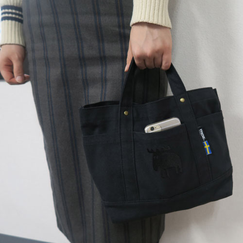 【レッド終了】moz帆布トートバッグM - 画像12