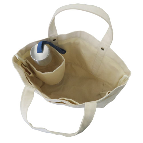 【レッド終了】moz帆布トートバッグM - 画像5