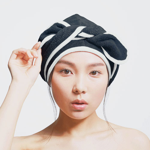 【予約可能品】BEAULy クイックドライヘアターバン ブラック - 画像13