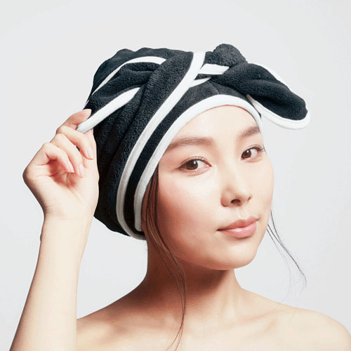 【予約可能品】BEAULy クイックドライヘアターバン ブラック - 画像14