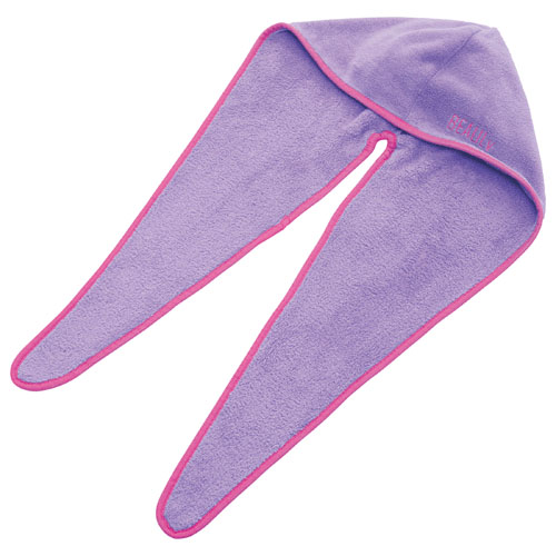 【次回2月上旬予定：予約可能品】BEAULy クイックドライヘアターバン パープル - 画像3