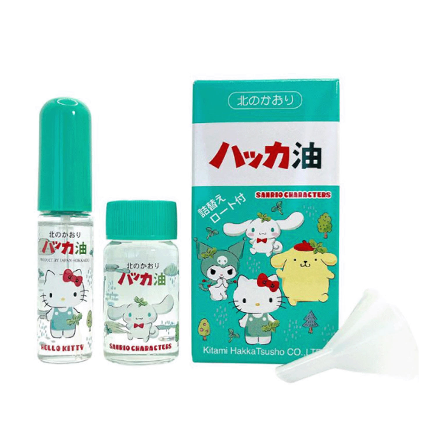 ハッカ油セット サンリオキャラクターズ