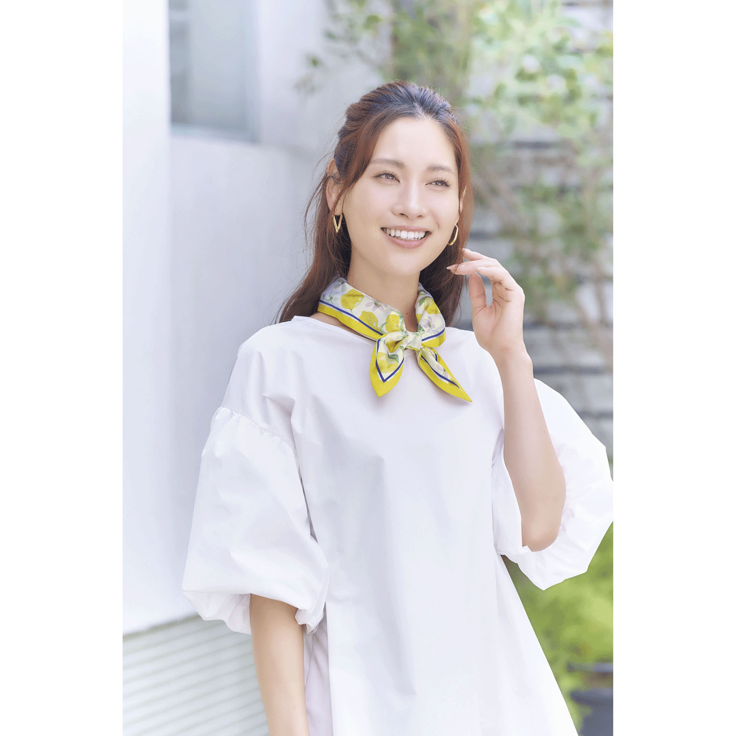 COOLOOP通すだけ涼やかUVスカーフ - 画像4