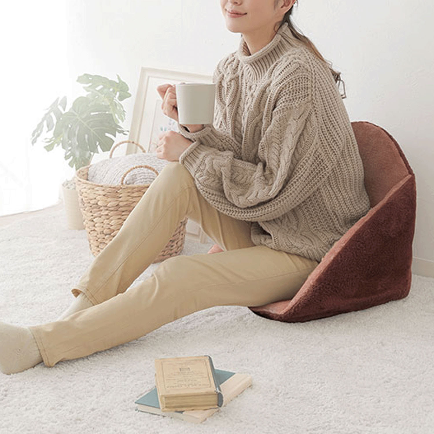 あったかふわふわ腰ボアクッション - 画像8