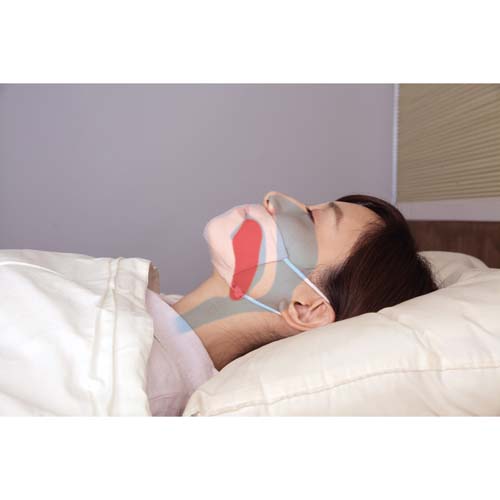 【予約可能品】快眠鼻呼吸マスク ピンク - 画像2