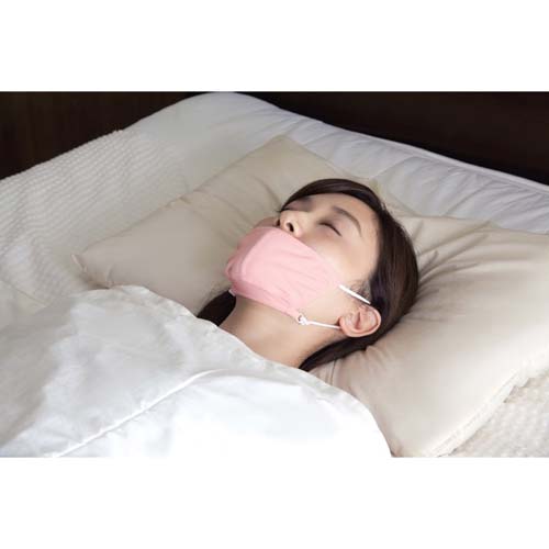 【予約可能品】快眠鼻呼吸マスク ピンク - 画像3